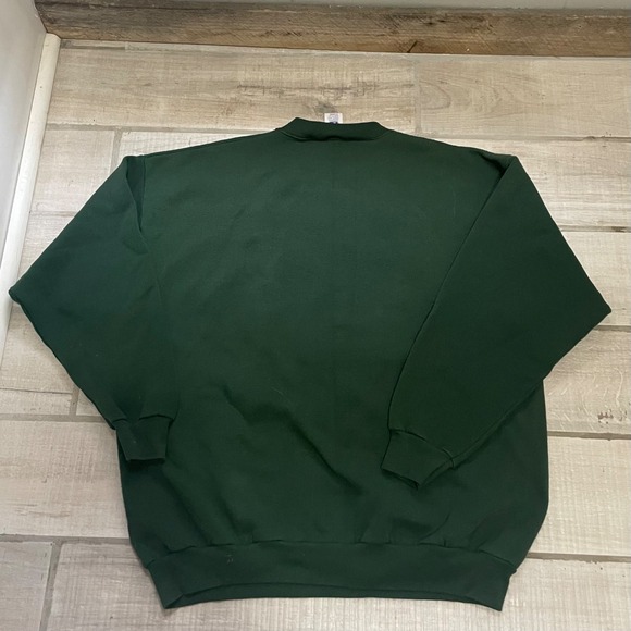 Vintage Logo 7 Green‎ Bay Packers Sweatshirt  Crew Neck Sweater Extra Large XL - Picture 7 of 7